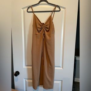 See You Monday Los Angeles spaghetti strap dress